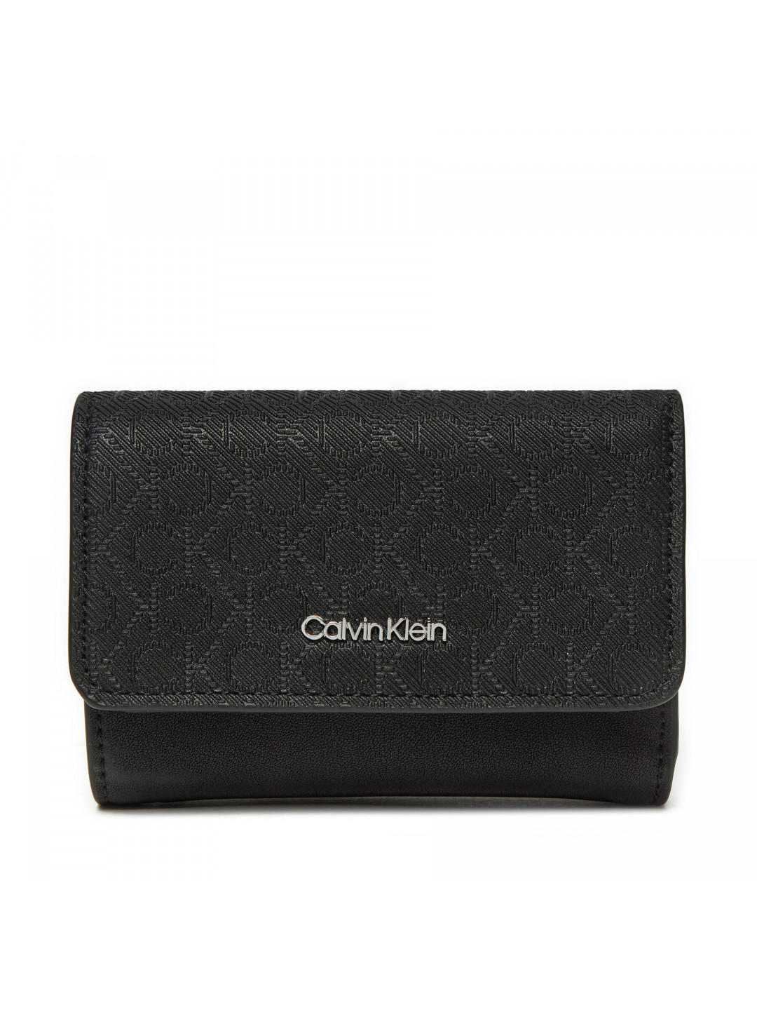 Malá dámská peněženka Calvin Klein Ck Must Small Trifold Mono K60K612829 Černá