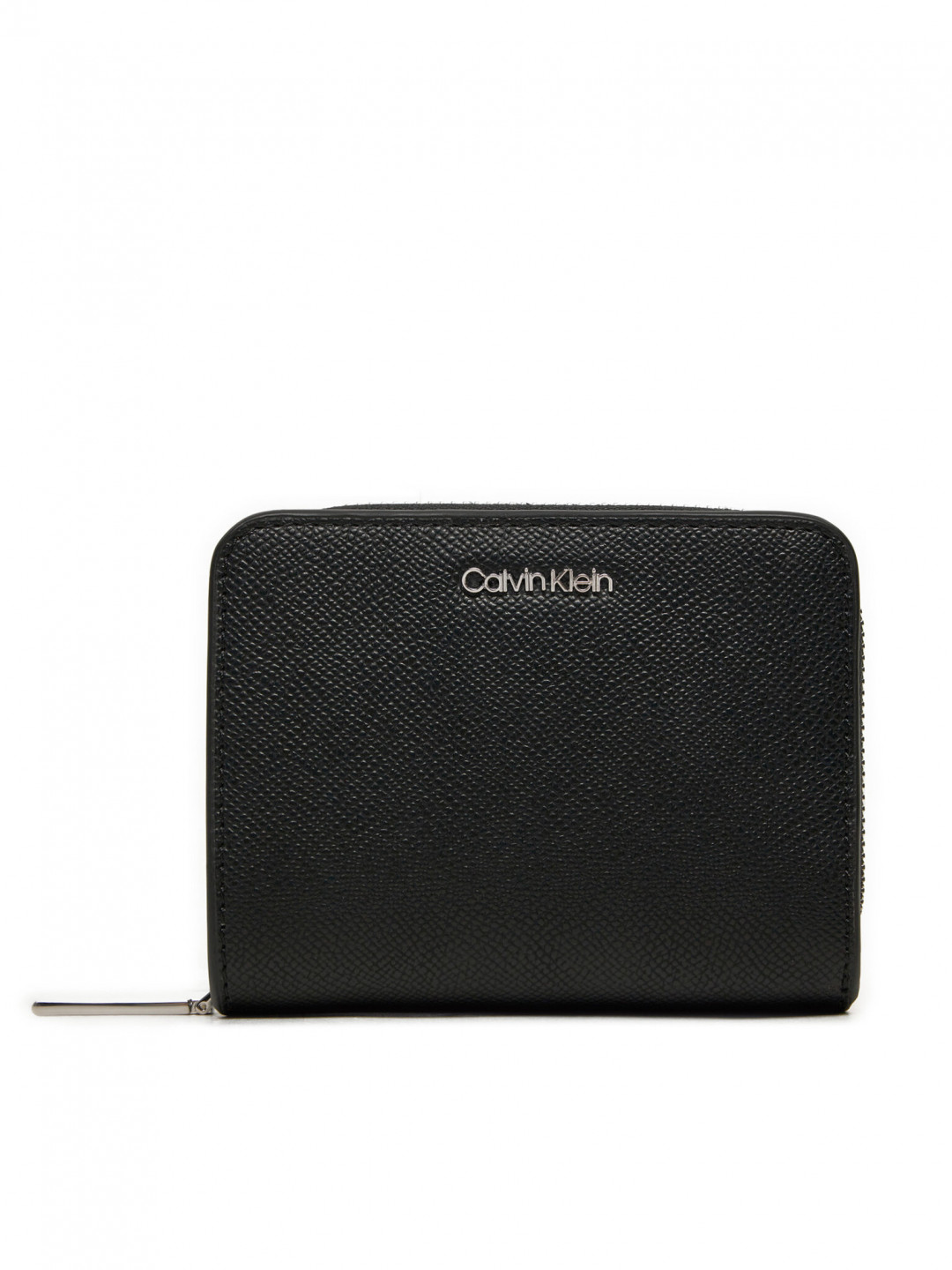 Calvin Klein Malá dámská peněženka Ck Must Md Zip Around Caviar K60K612831 Černá