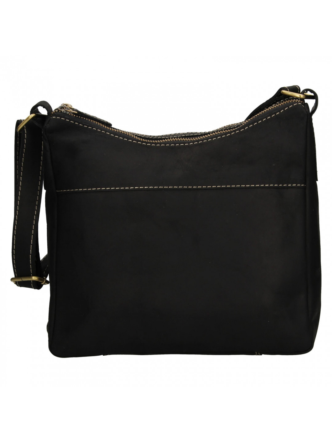 Dámská kožená crossbody kabelka HGL Marta – černá