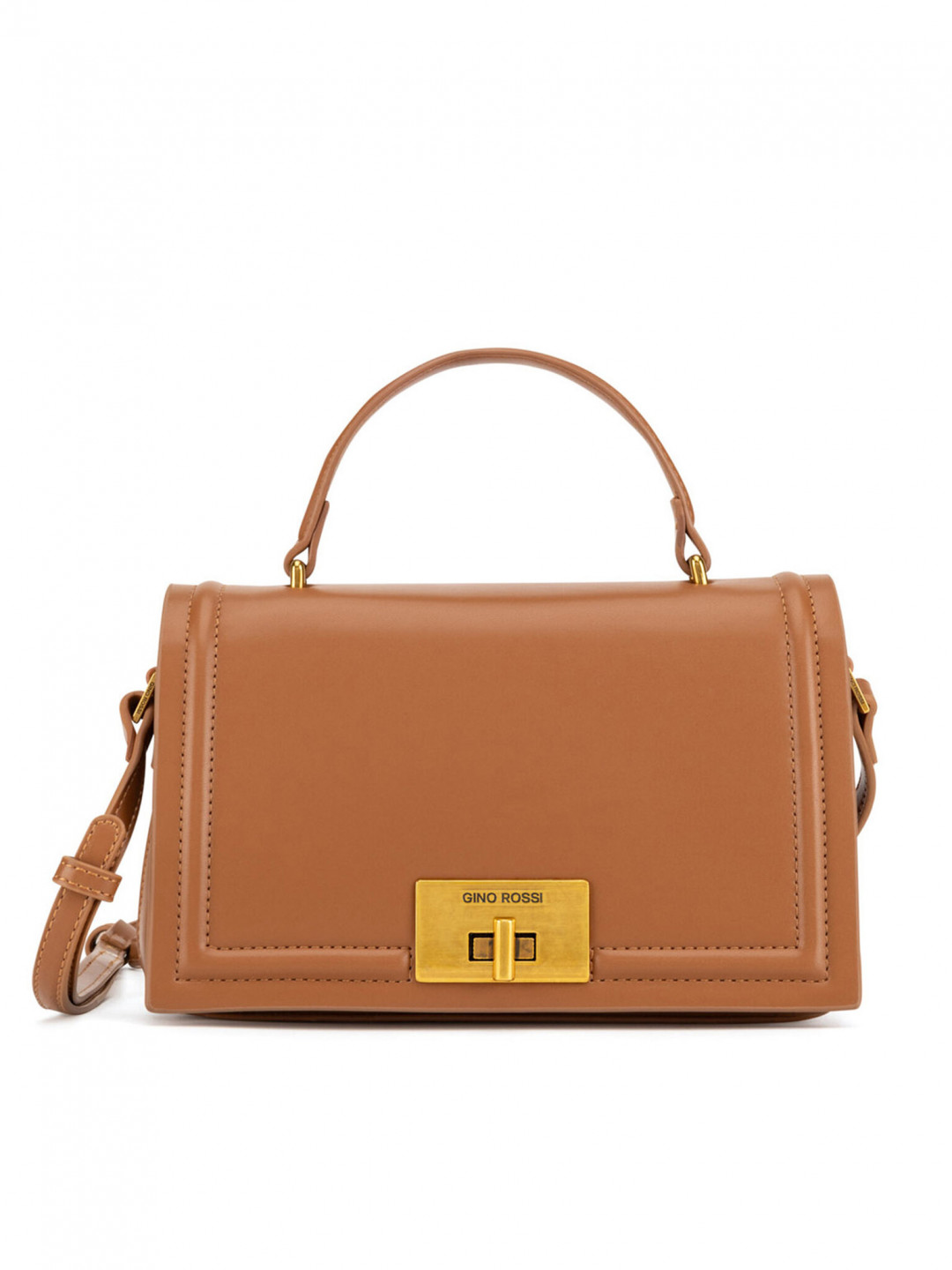 Gino Rossi Kabelka Aga-06 Hnědá