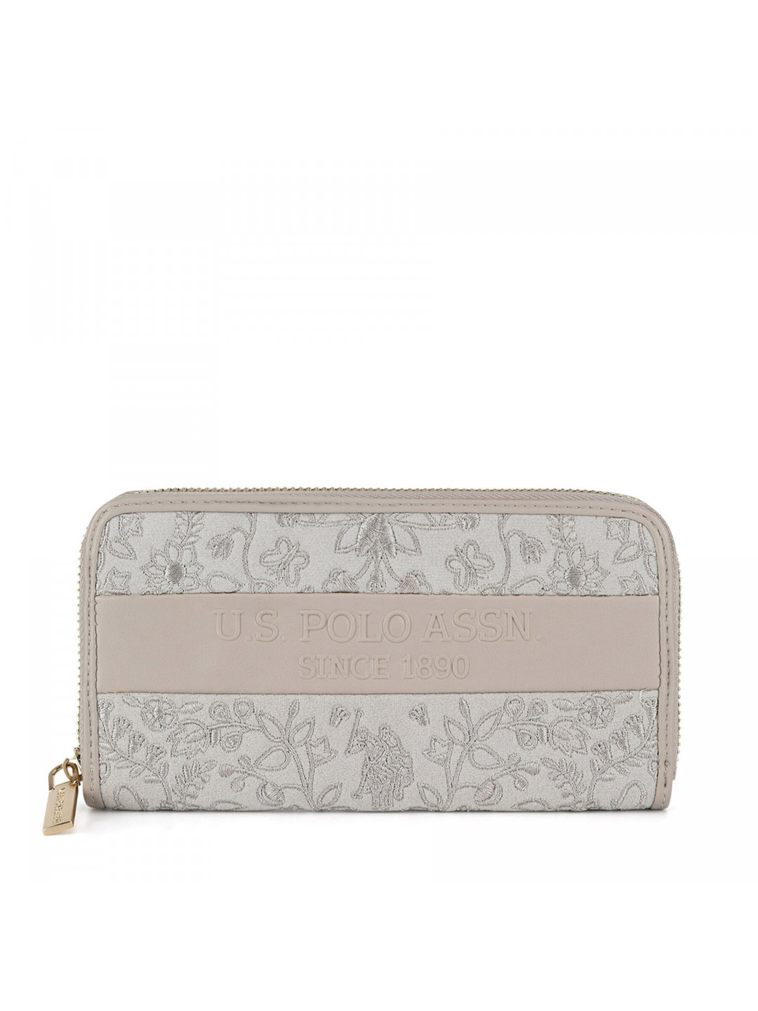 Velká dámská peněženka U S Polo Assn WIUXT8463WZC Béžová