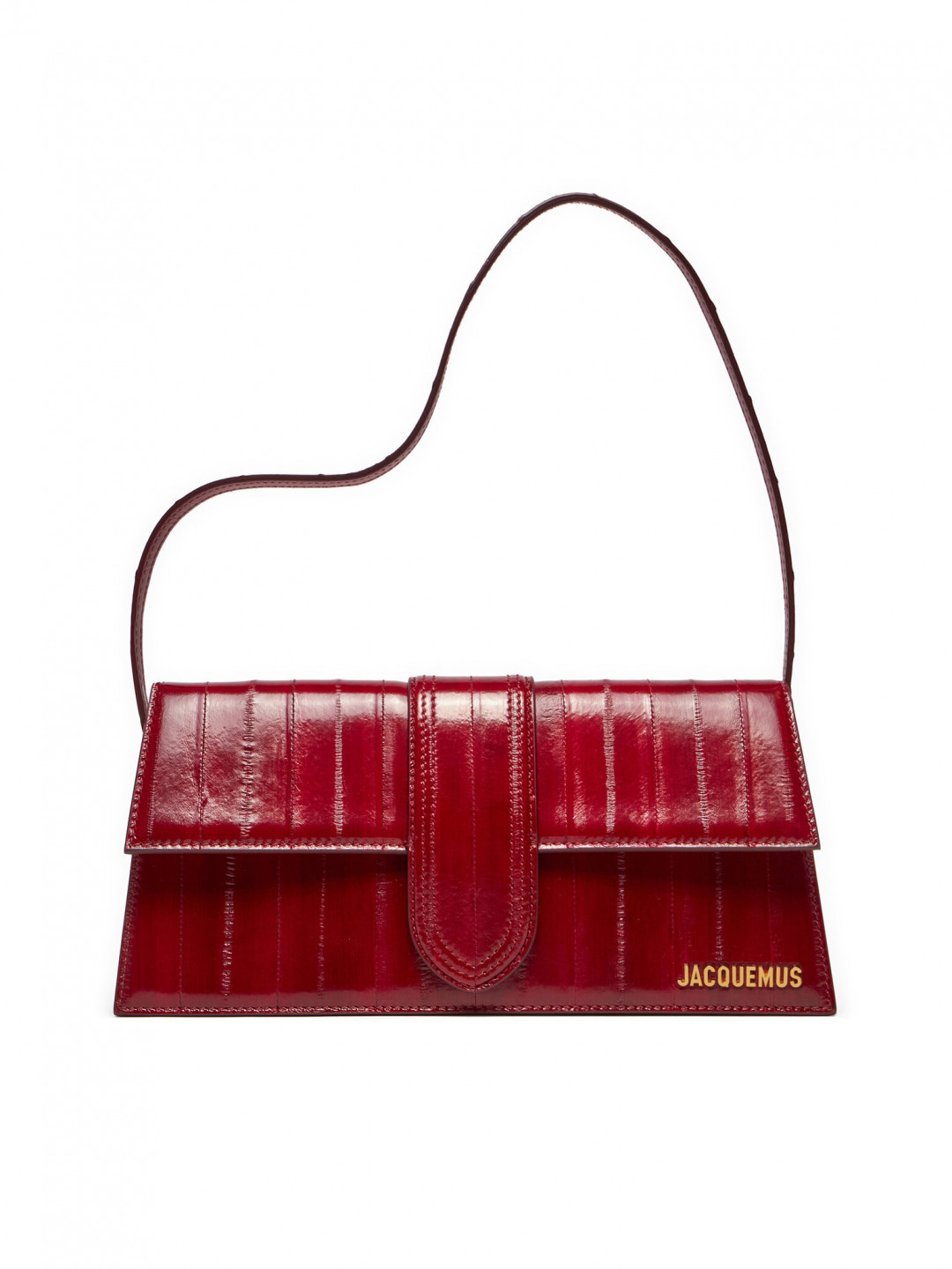 JACQUEMUS Kabelka Le Bambino Long 221BA013-3169 Červená