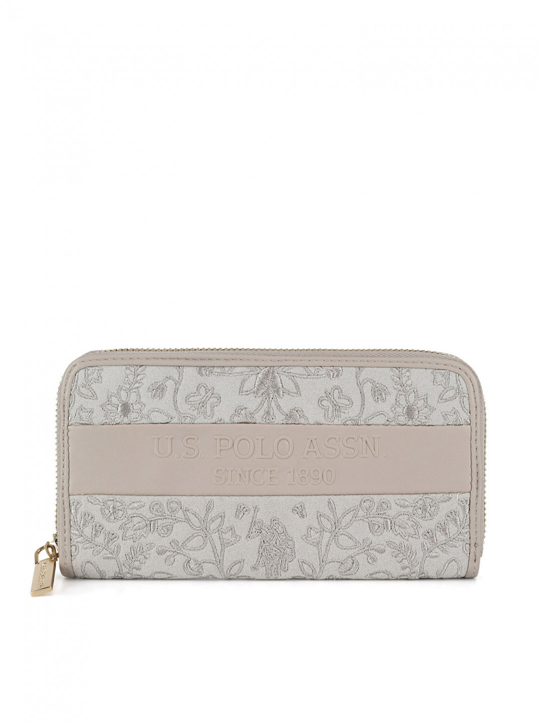 U S Polo Assn Velká dámská peněženka WIUXT8463WZC Béžová