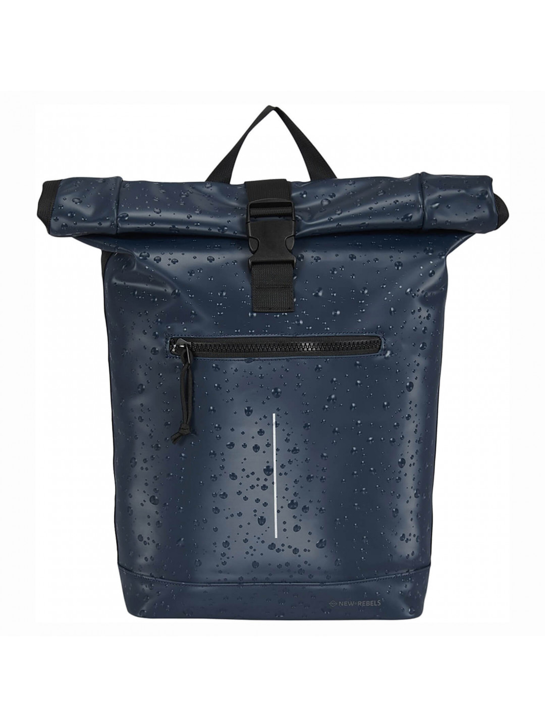 Velký rolovací batoh New Rebels Droplets – modrá