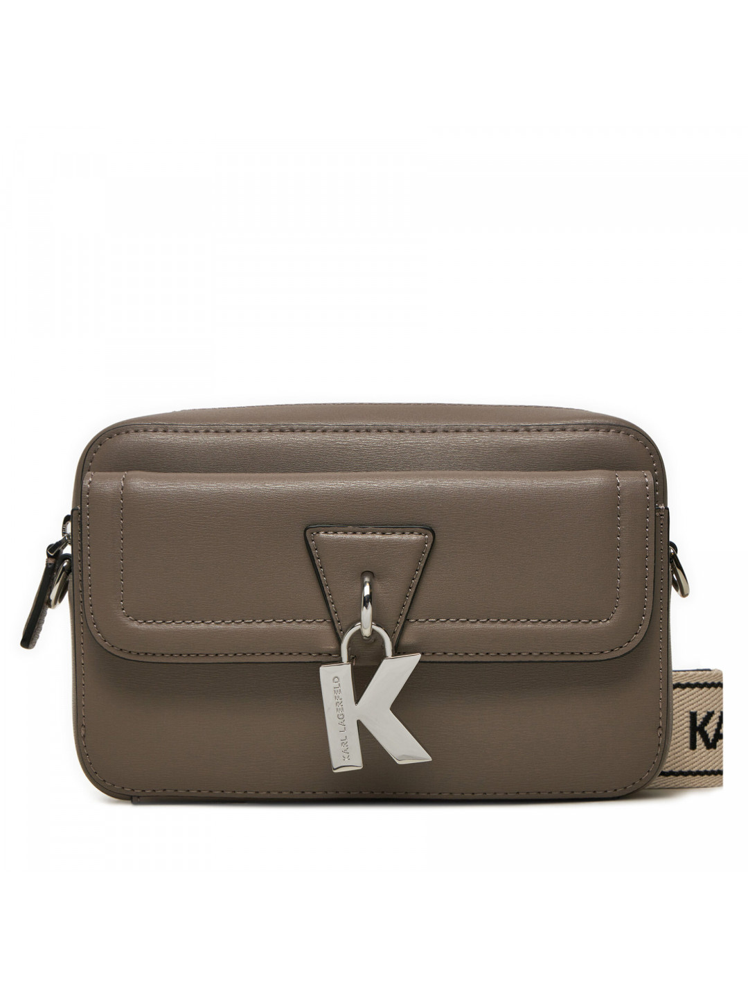 Kabelka KARL LAGERFELD A1W30406 Šedá