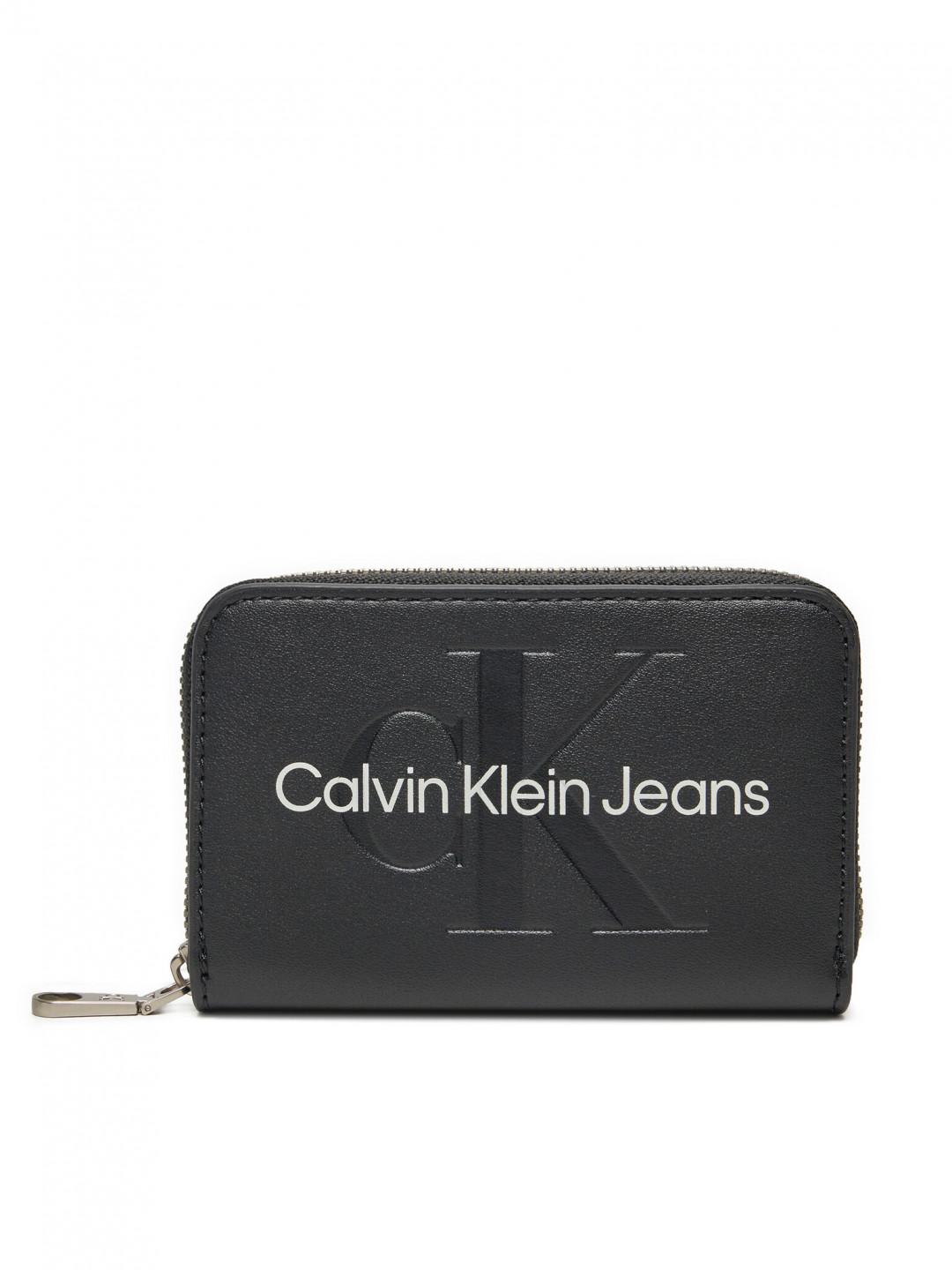 Calvin Klein Jeans Malá dámská peněženka Zip Around Mono K60K612255 Černá