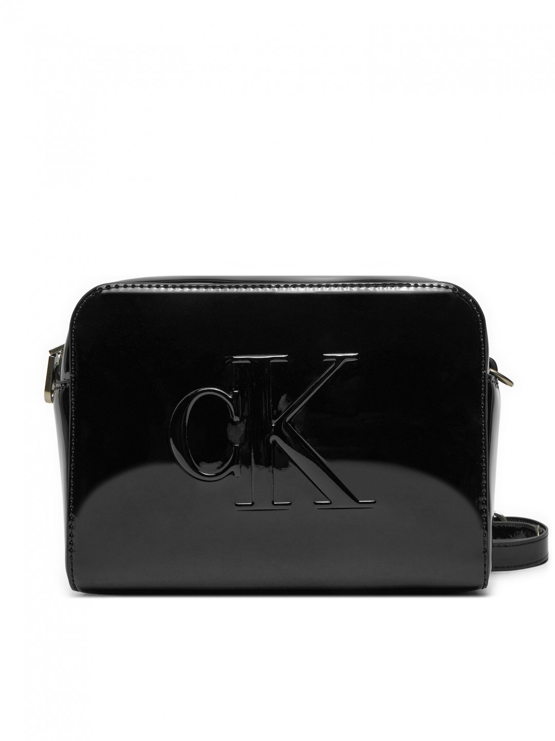 Calvin Klein Jeans Kabelka Sculpted Camera Bag Im K60K613054 Černá