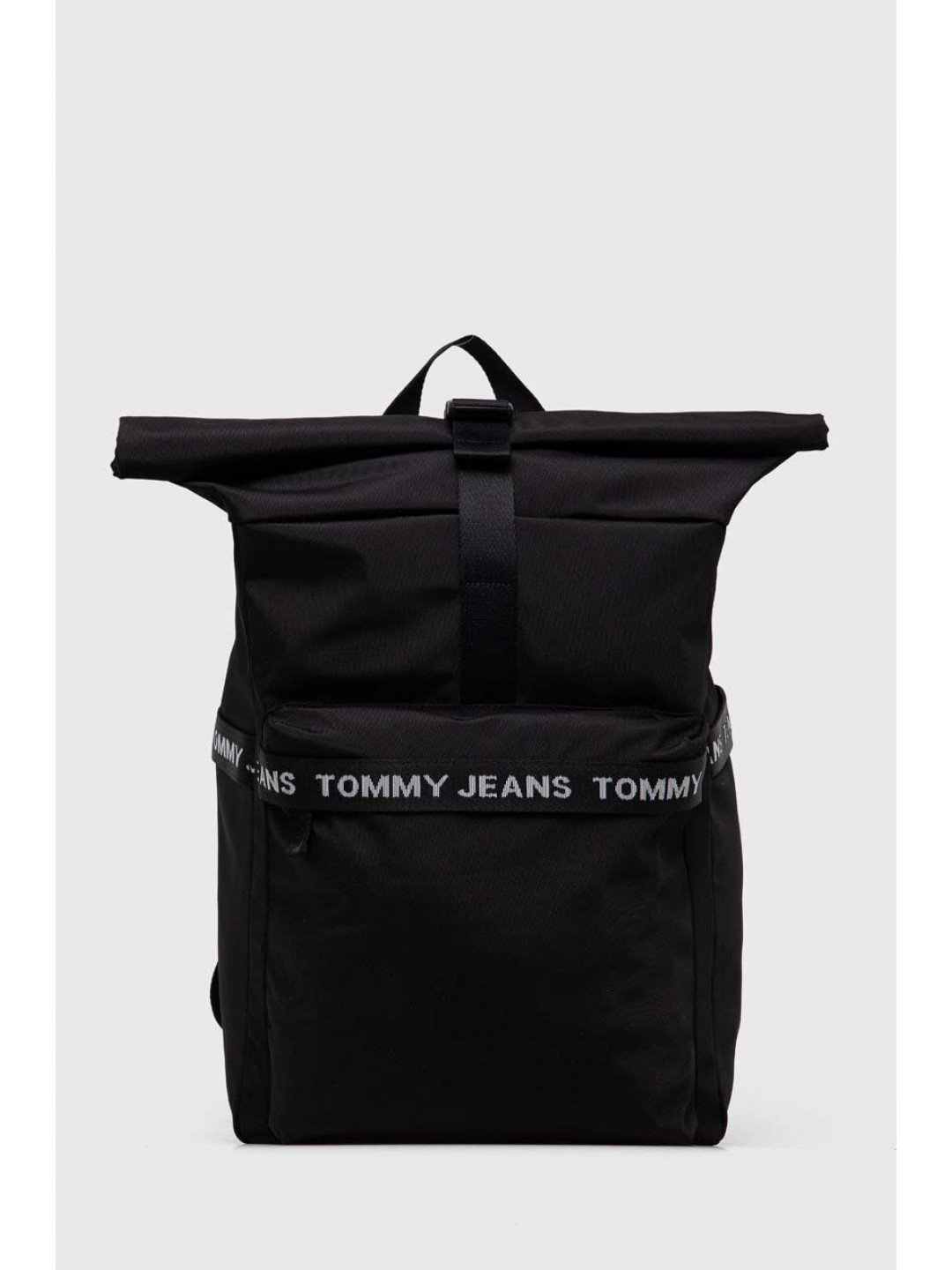 Batoh Tommy Jeans pánský černá barva velký s potiskem