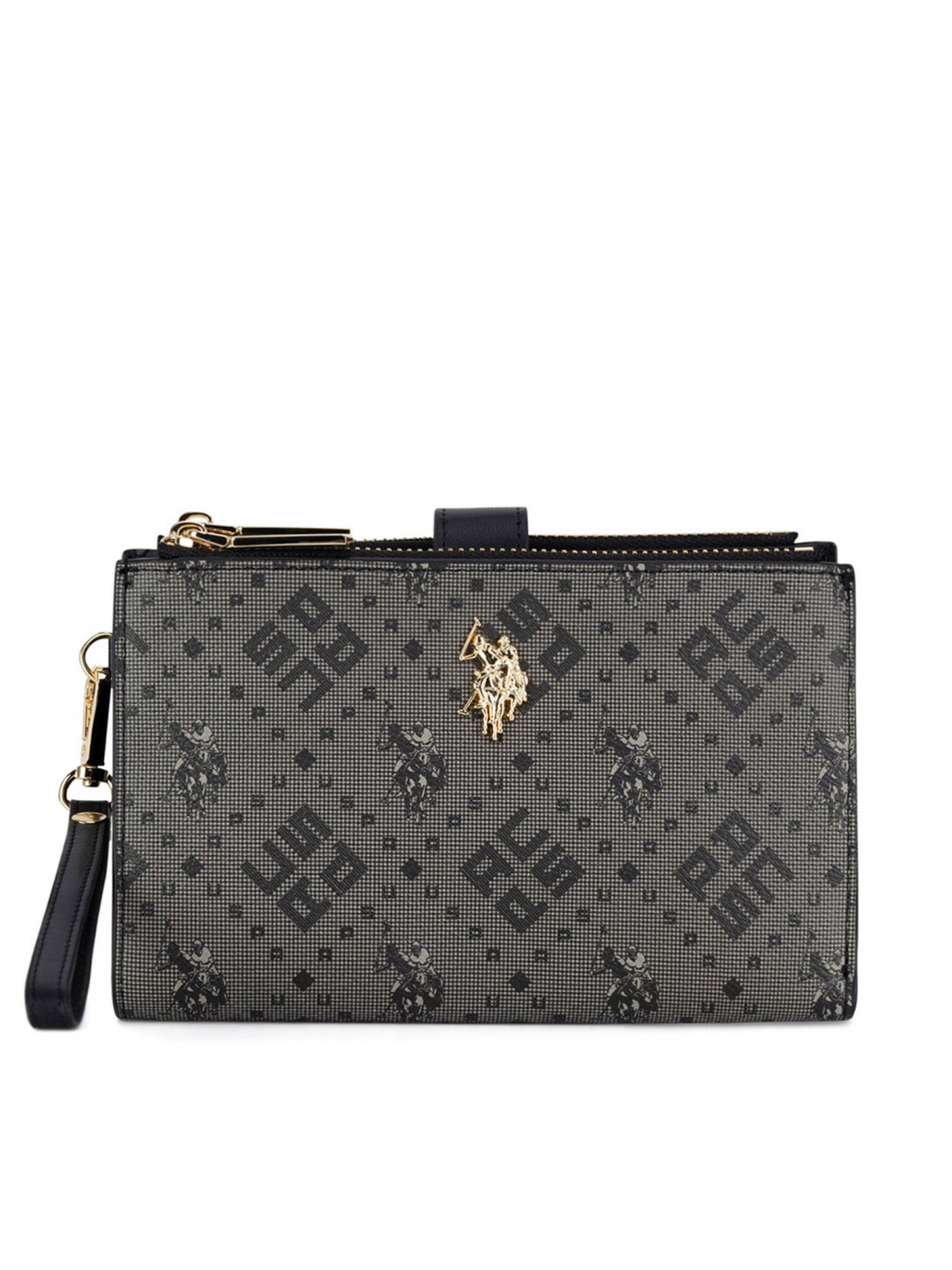 U S Polo Assn Velká dámská peněženka BIUXT6224WVP Černá