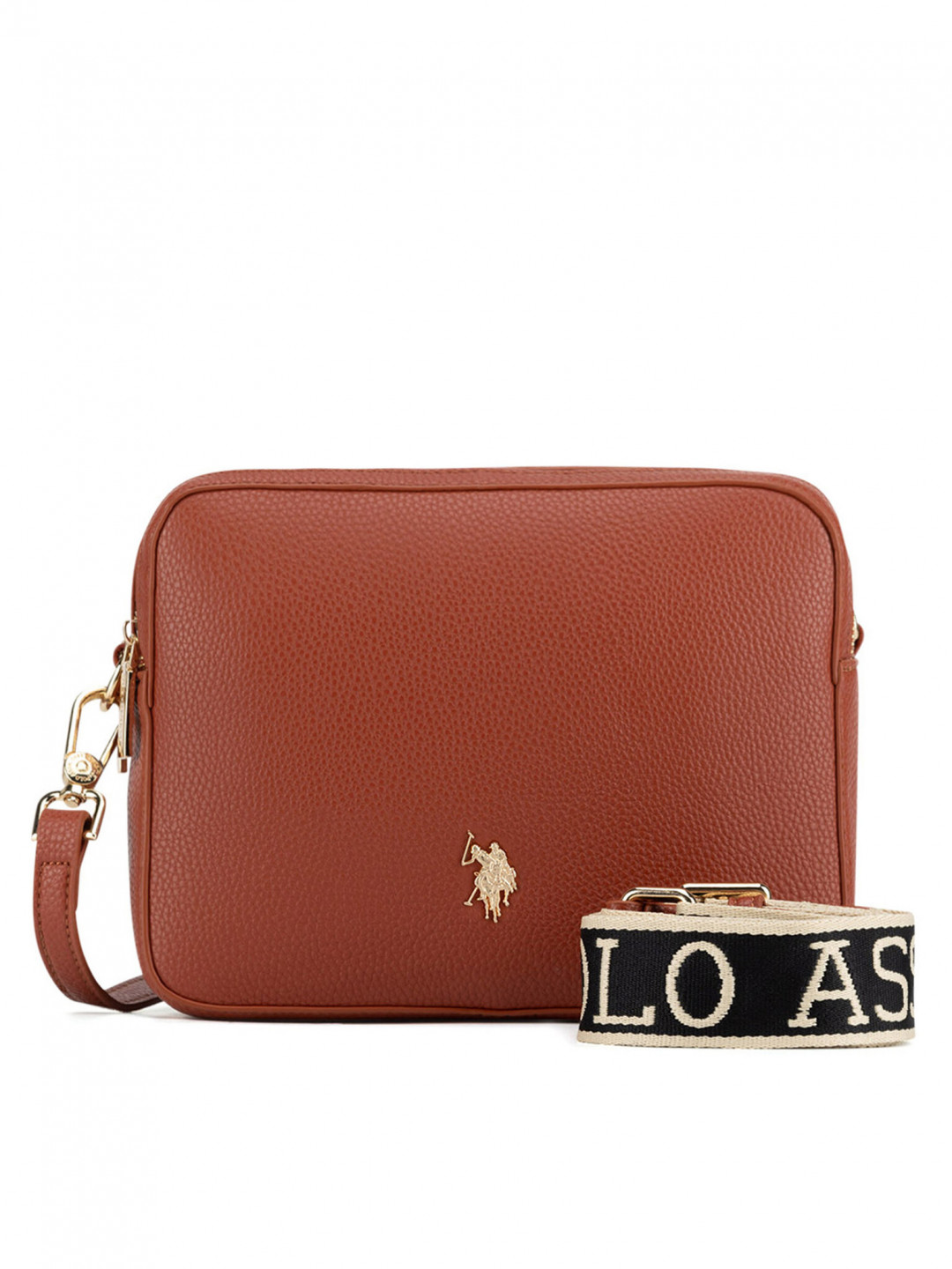 U S Polo Assn Kabelka BEUXT6393WVP Hnědá