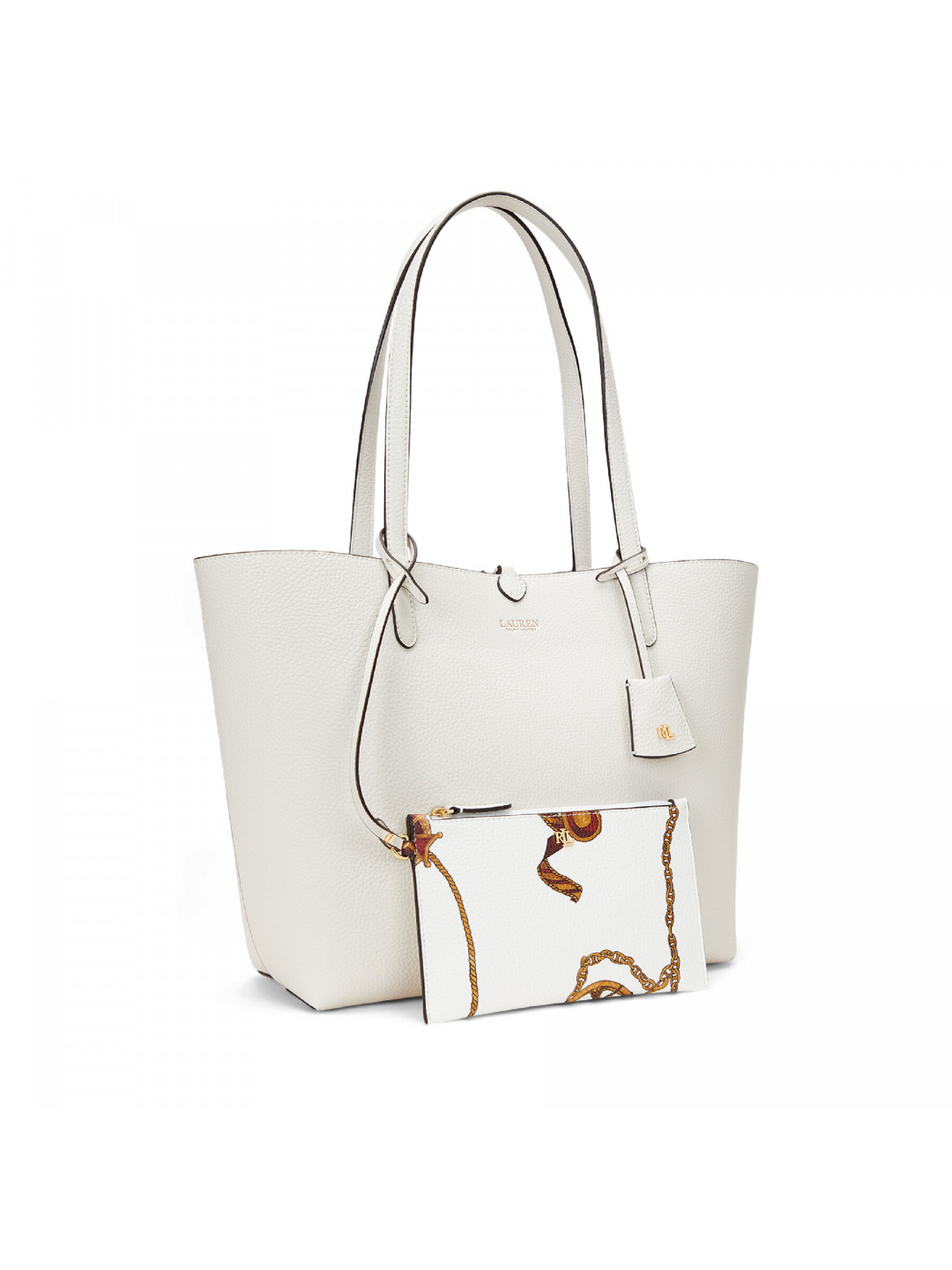 Kabelka LAUREN RALPH LAUREN 431795329065 Bílá