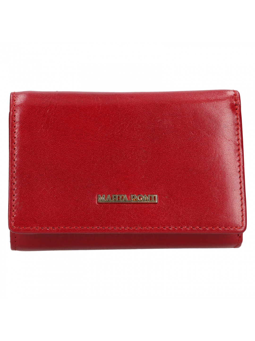 Dámská kožená peněženka Marta Ponti Karla – červená
