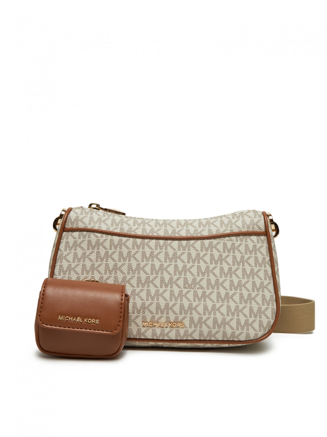 Michael Kors Kabelka Jet Set 32S3GJ6C8B Béžová