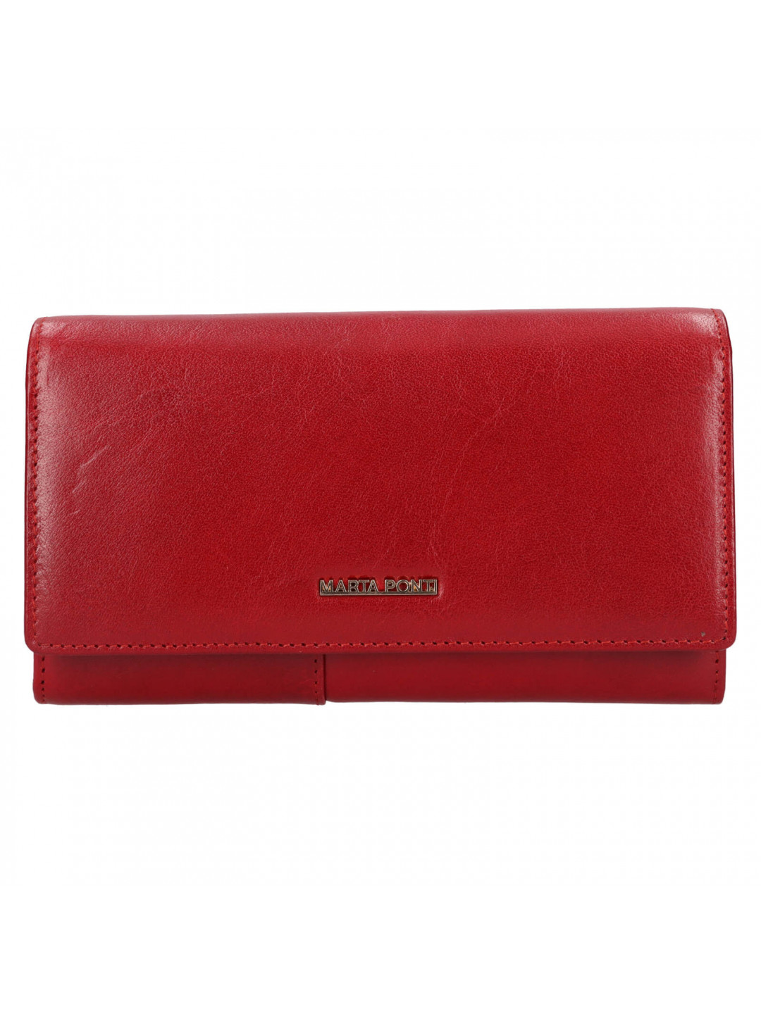 Dámská kožená peněženka Marta Ponti Danna – červená