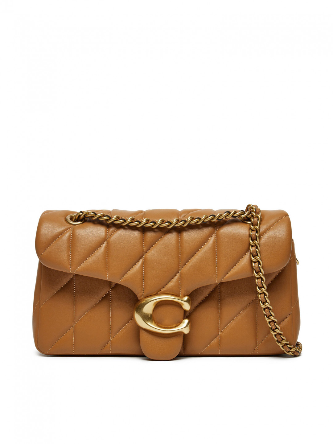 Coach Kabelka Tabby CP150 Hnědá