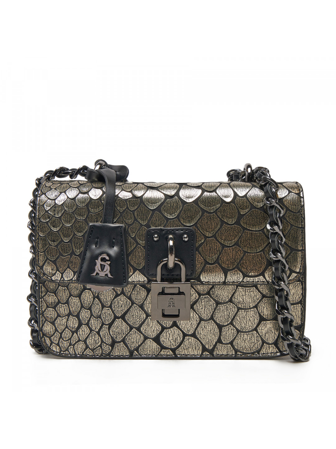 Kabelka Steve Madden Bscale SM13001578 Stříbrná