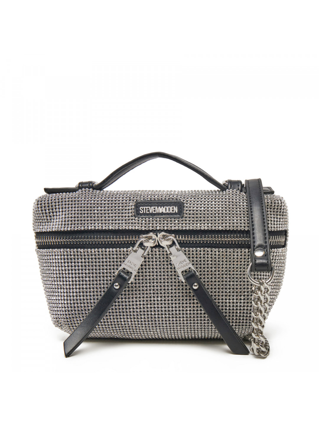Kabelka Steve Madden Bkeli SM13001579 Stříbrná