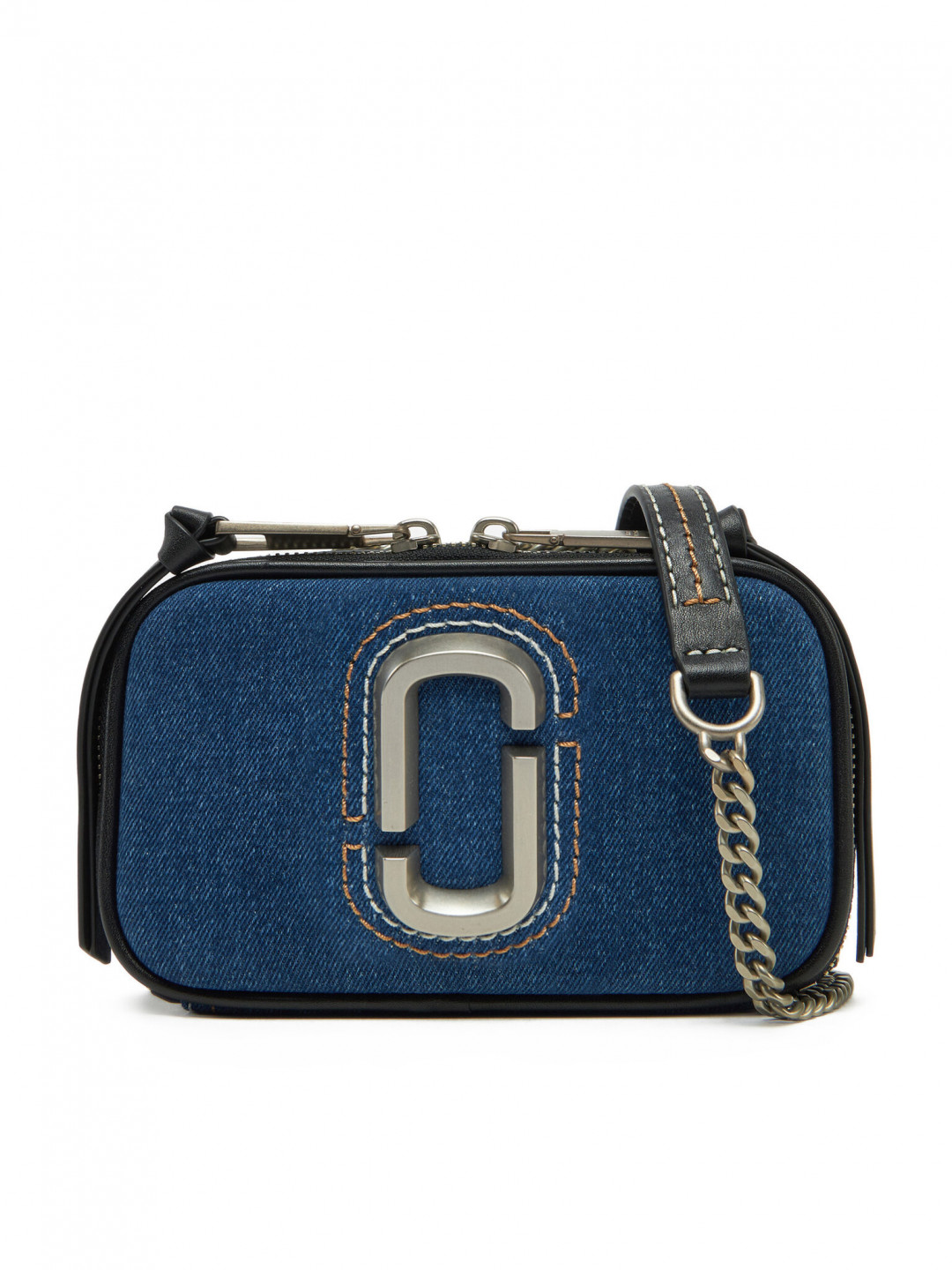Marc Jacobs Kabelka The Denim Chain 2F4HCR027H05 Tmavomodrá