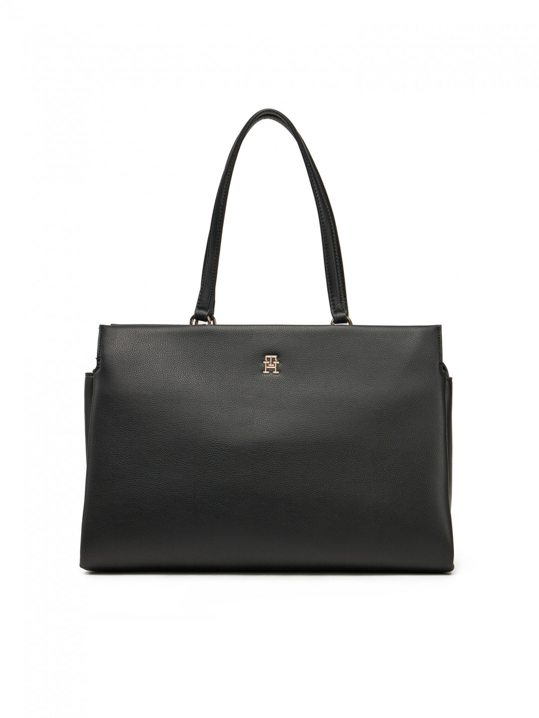 Tommy Hilfiger Kabelka Th Legacy Tote AW0AW17197 Černá