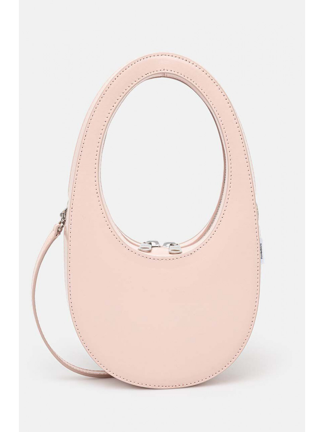 Kabelka Coperni Gloss Crossbody Mini Swipe Bag růžová barva COPBA38BISF6002