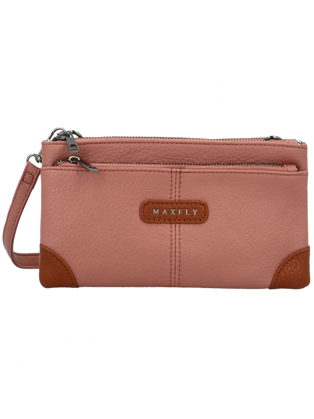 Dámská crossbody kabelka růžová – MaxFly Kandes