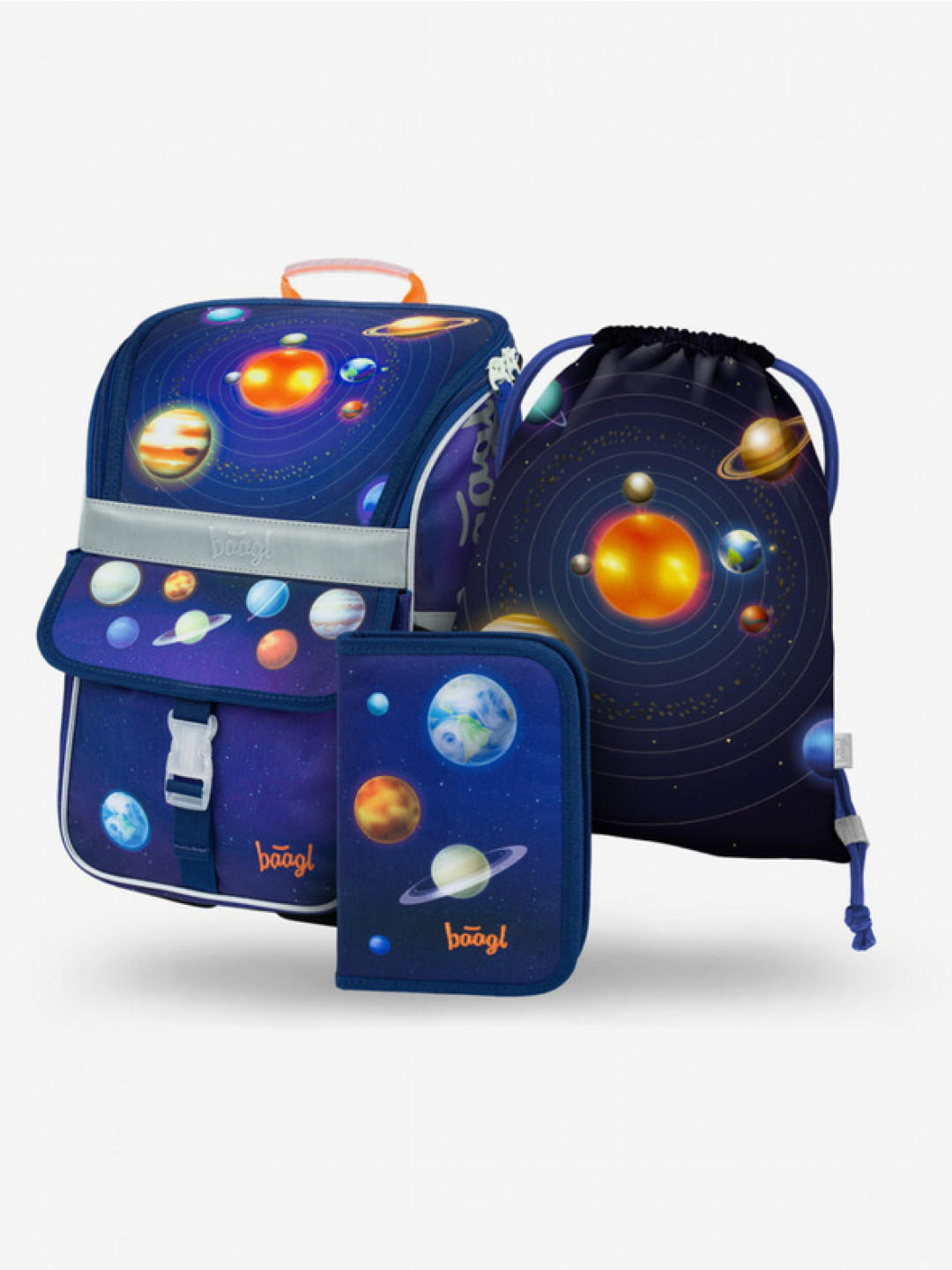 BAAGL Zippy Školní set Modrá