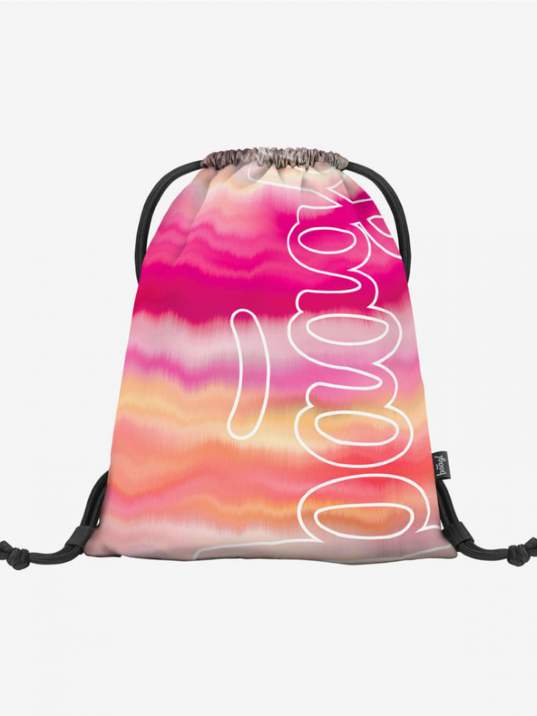 BAAGL Skate Pink Stripes Gymsack Růžová