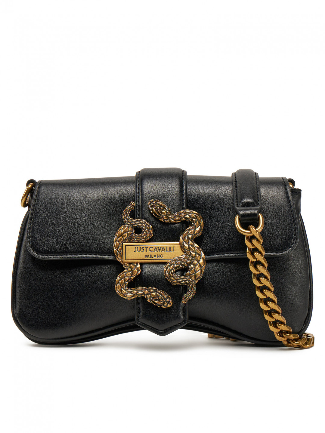 Just Cavalli Kabelka Iconic Snakes 78RA4BA7 ZSA89 Černá