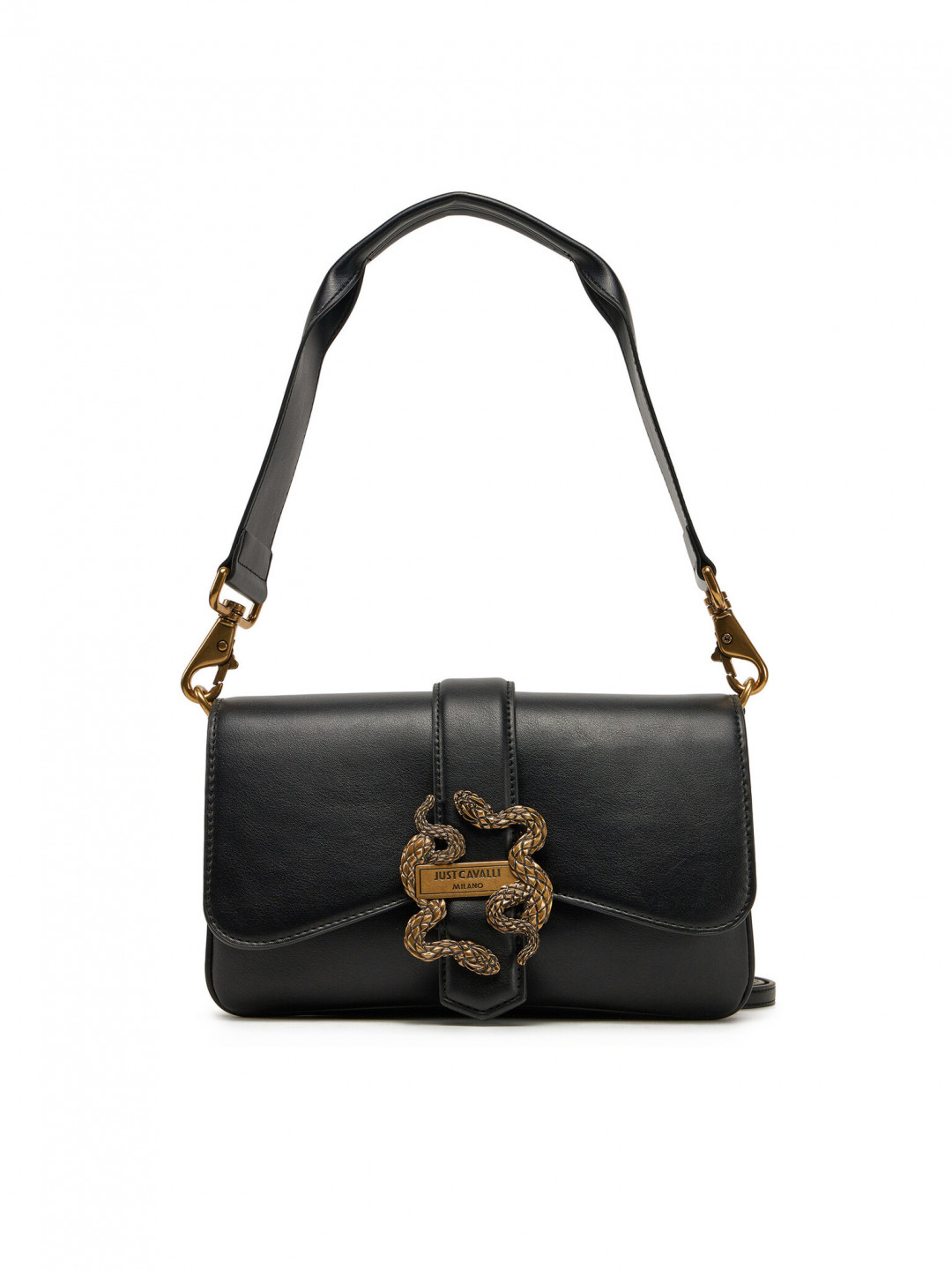 Just Cavalli Kabelka Iconic Snakes 78RA4BA8 ZSA89 Černá