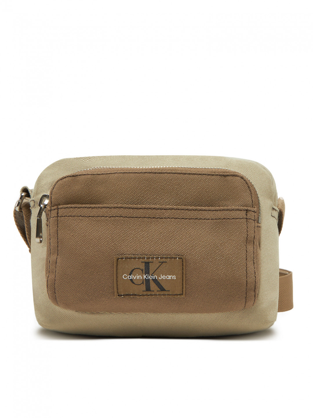 Calvin Klein Jeans Brašna Workwear Camera Bag Frnt Pocket LV04G3092G Šedá