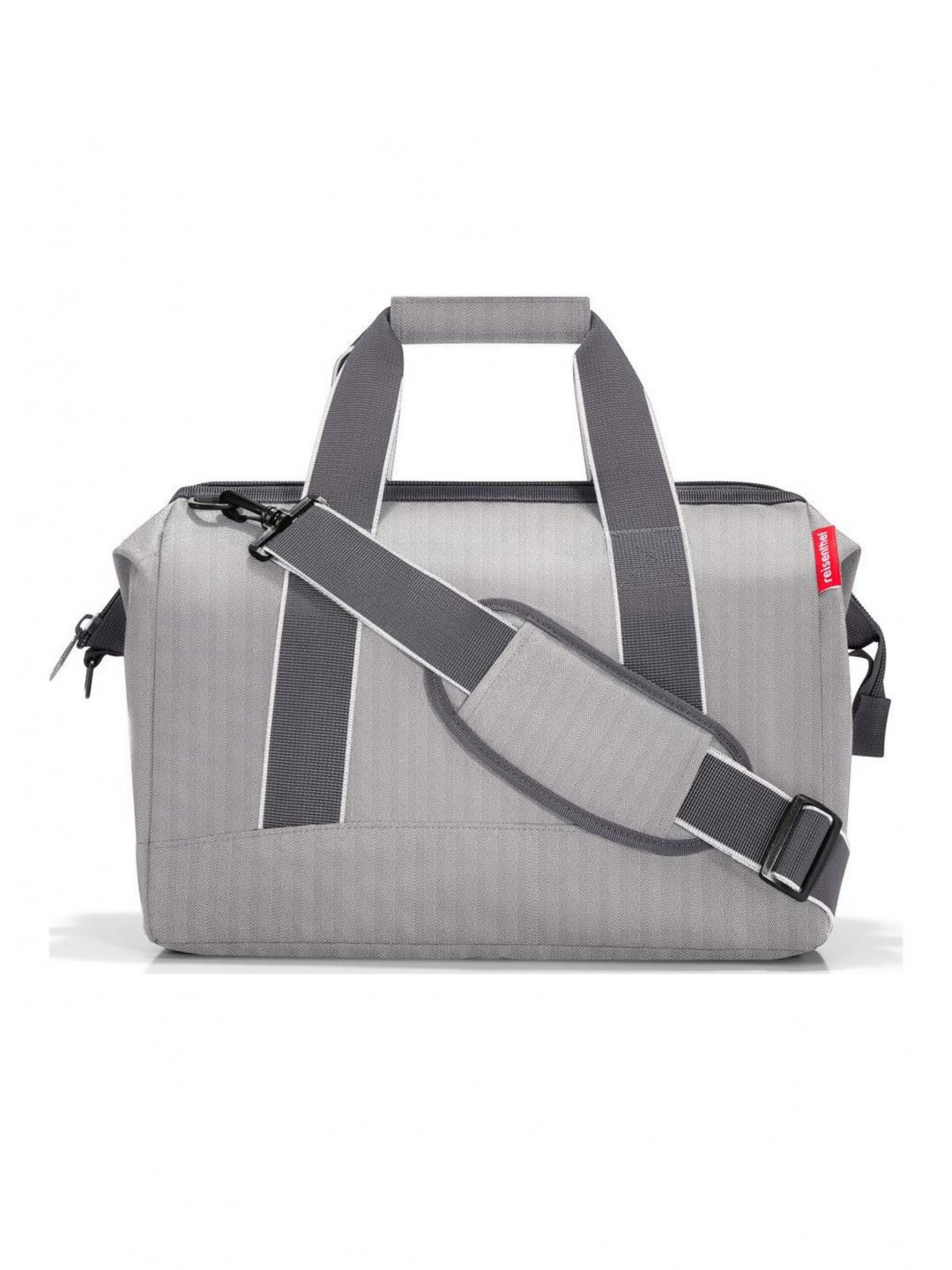 Cestovní taška Reisenthel Allrounder M Herringbone Grey