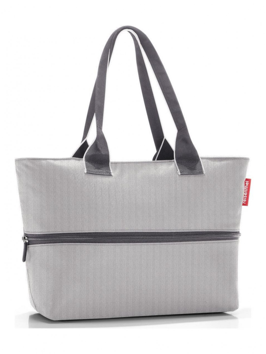 Brašna Reisenthel Shopper E1 Herringbone Grey