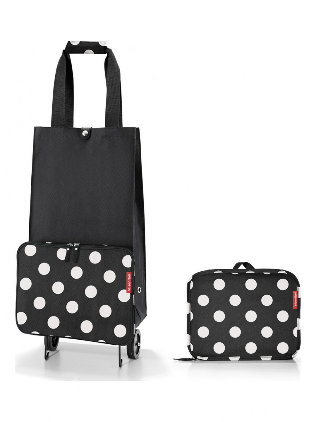 Brašna Reisenthel Foldabletrolley Dots White