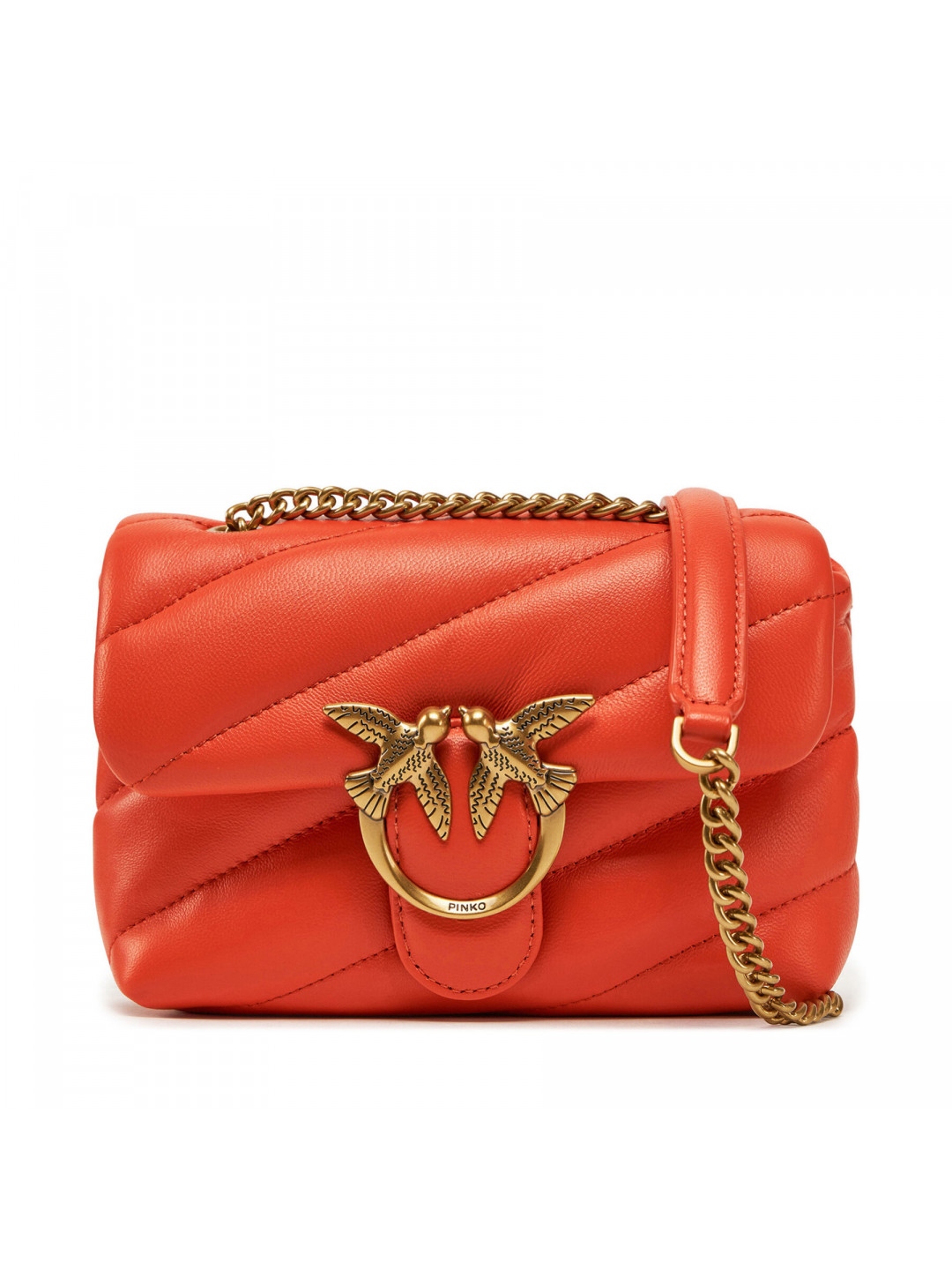 Kabelka PINKO Love Puff Baby Cl PE25 PLTT 100040 A0F2 Oranžová