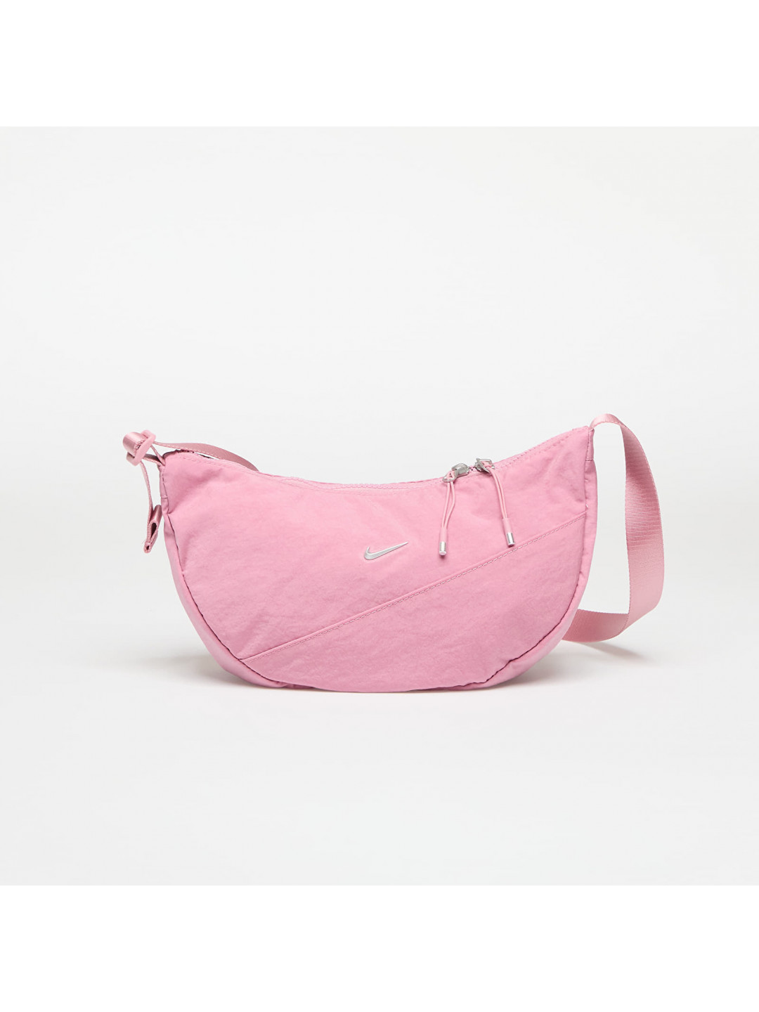 Taška Nike Aura Crescent Crossbody Bag Elemental Pink Matte Silver 4 l