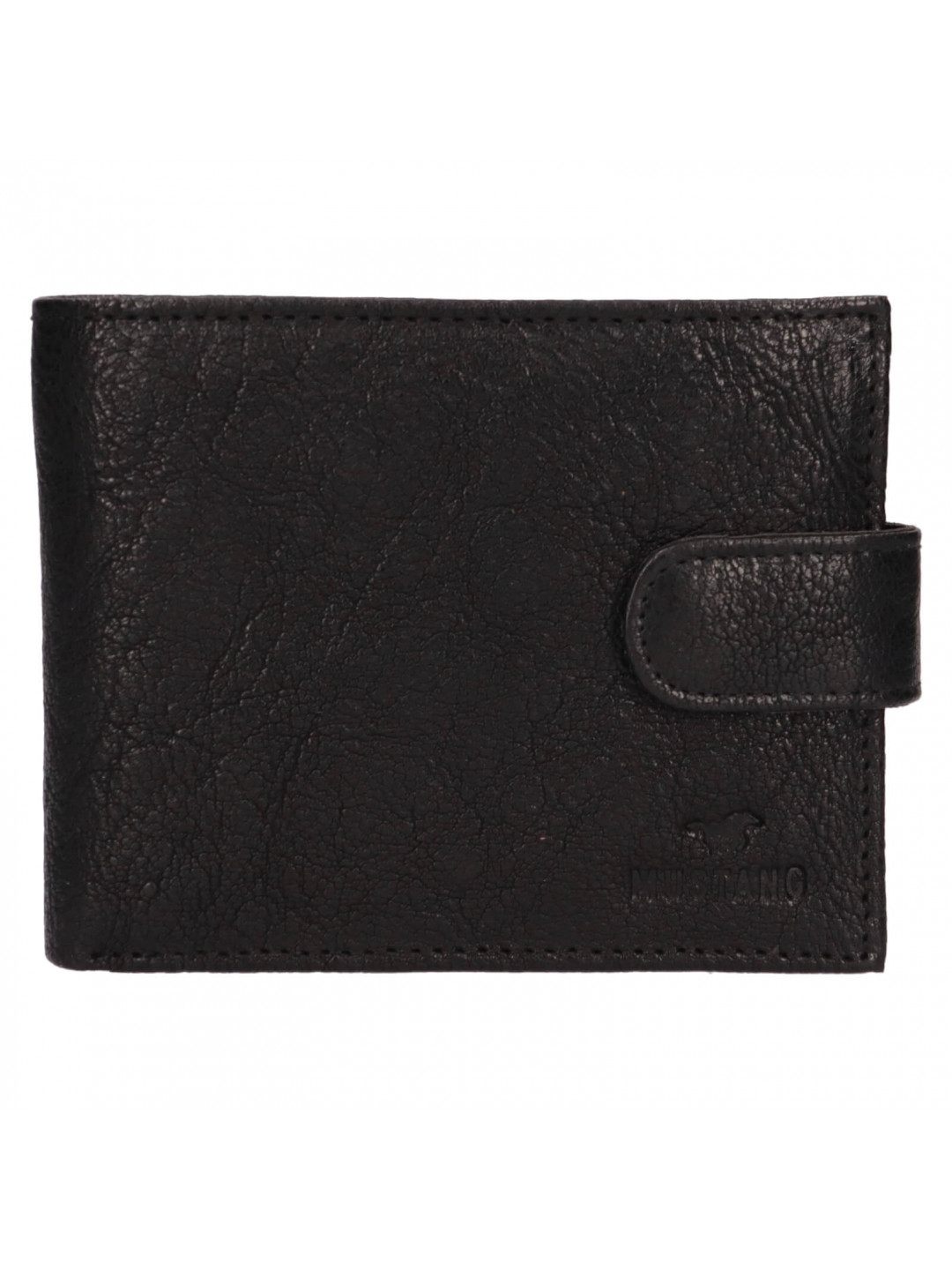 Pánská kožená peněženka Mustang Banel – černá