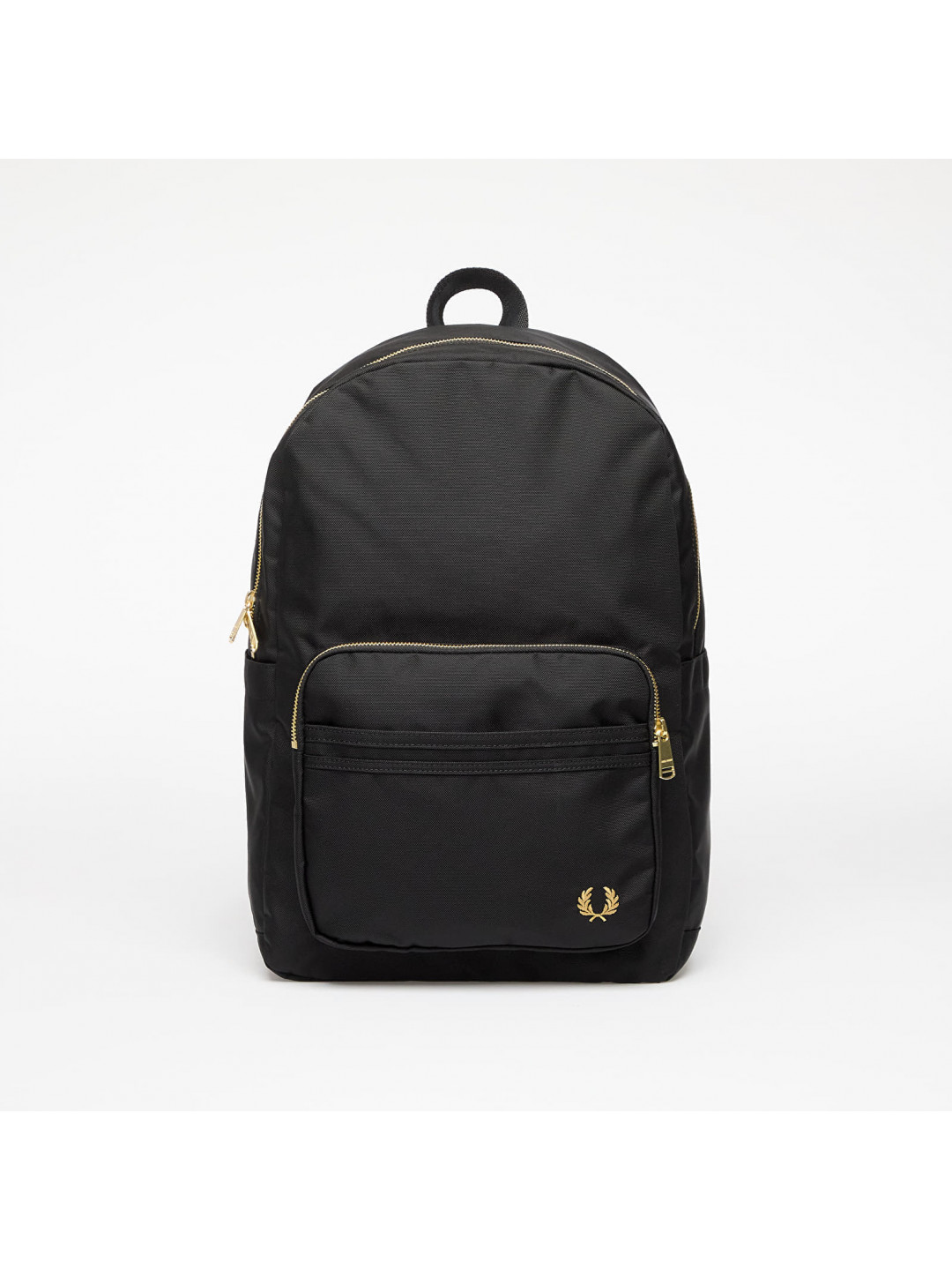Batoh FRED PERRY Textured Nylon Backpack Black Universal