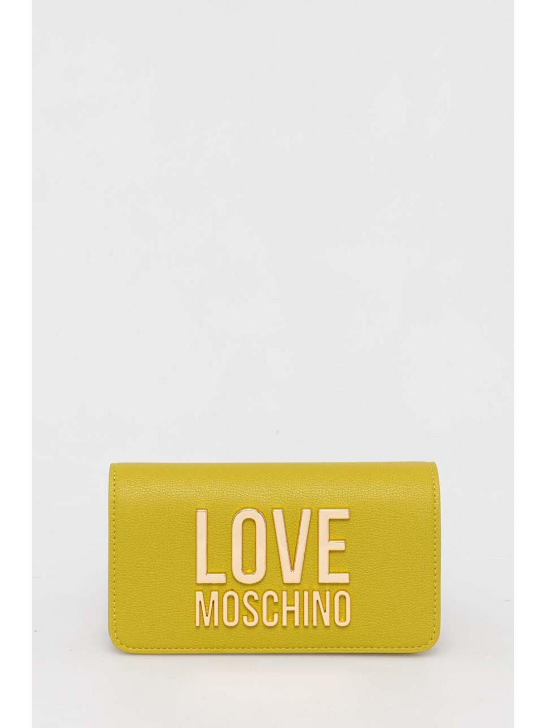 Peněženka Love Moschino zelená barva