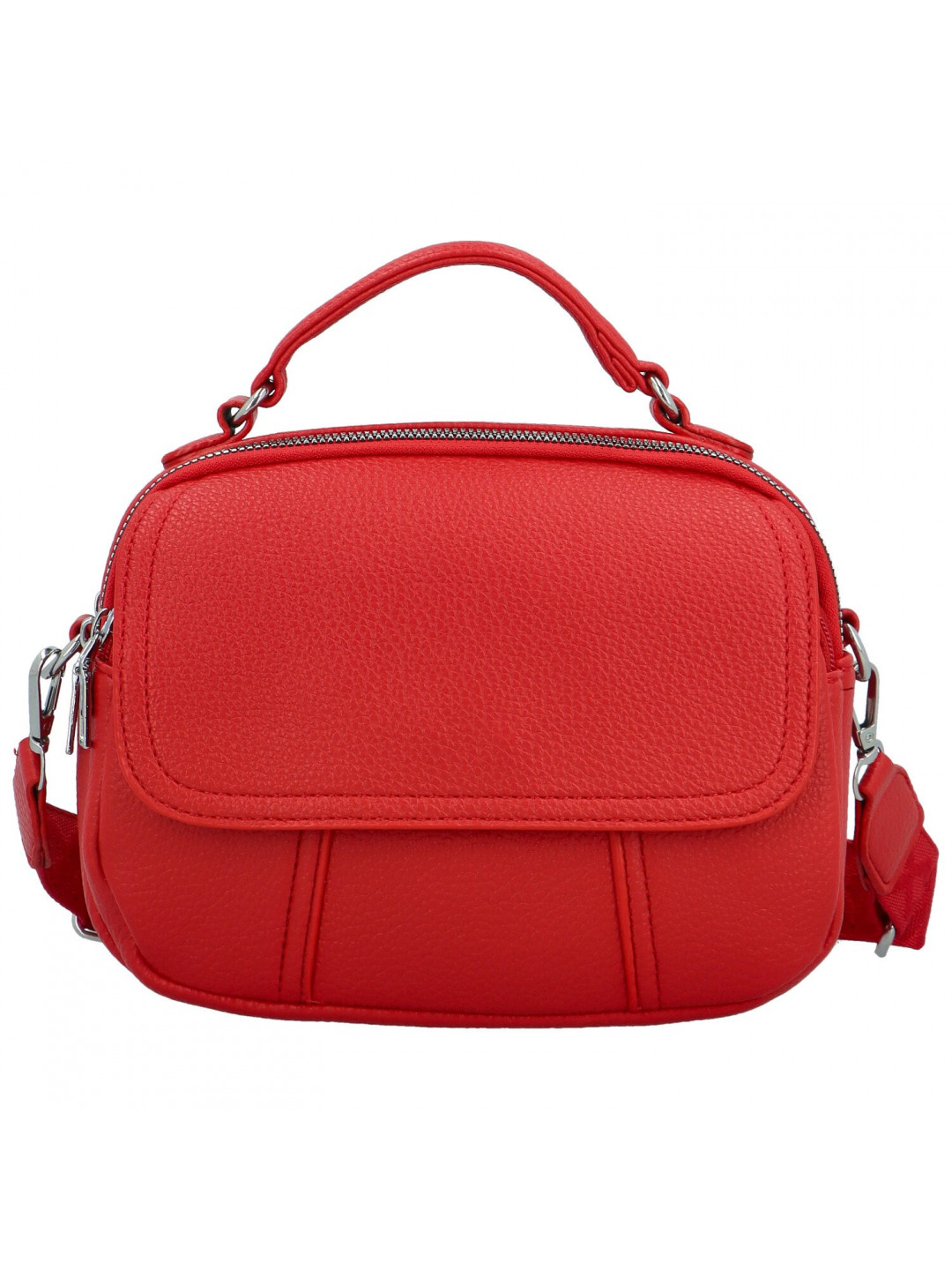 Dámská crossbody kabelka červená – MaxFly Franciska