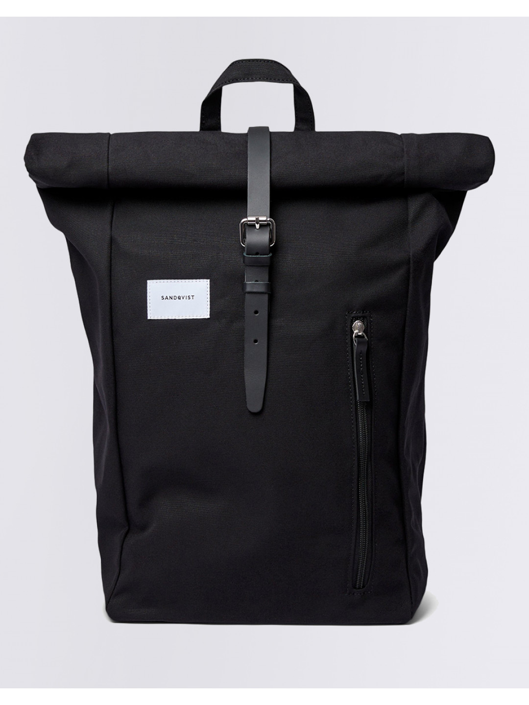 Batoh Sandqvist Dante Black with Black Leather