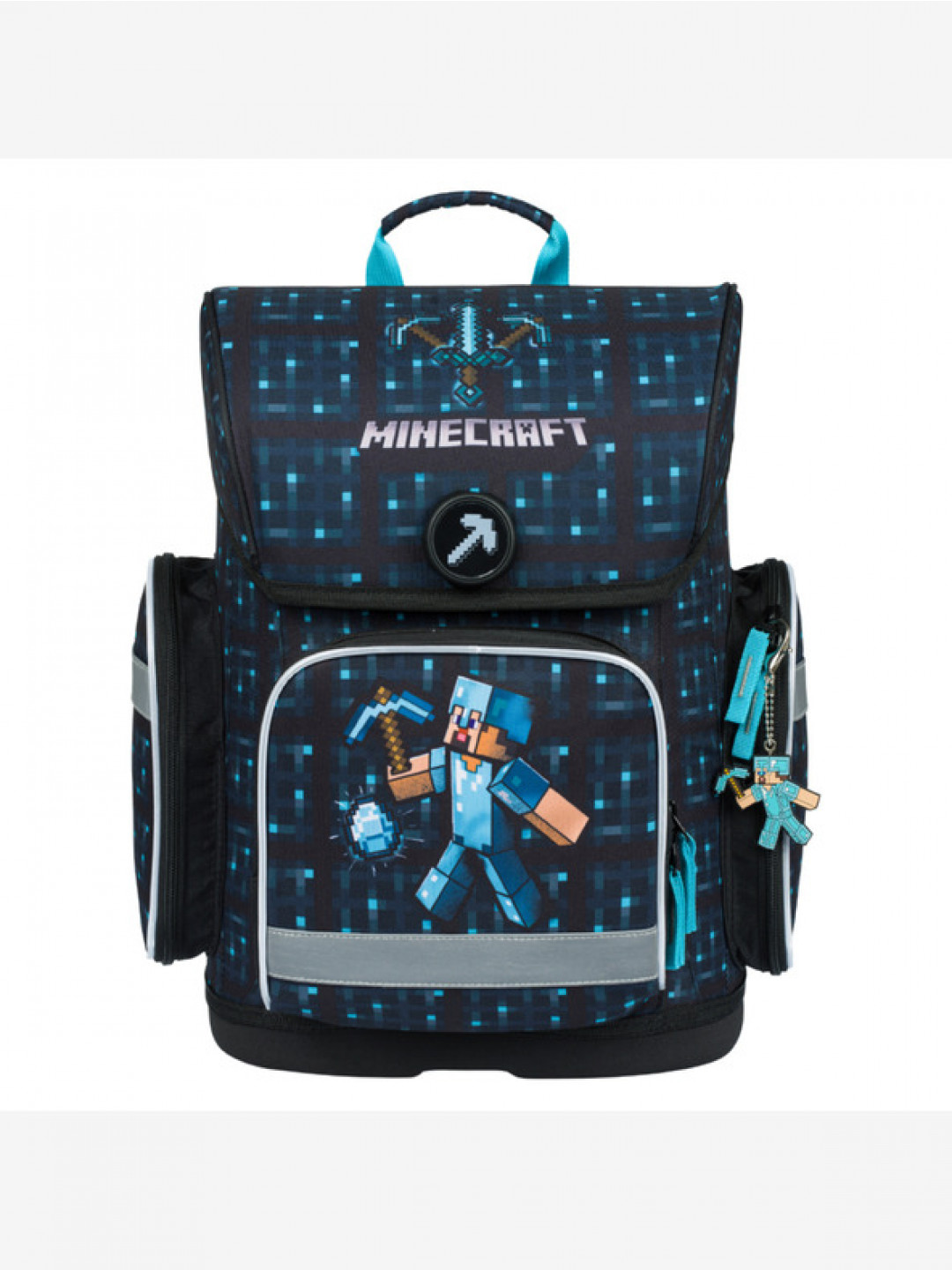 BAAGL Ergo Minecraft Blue Axe Školní set Modrá