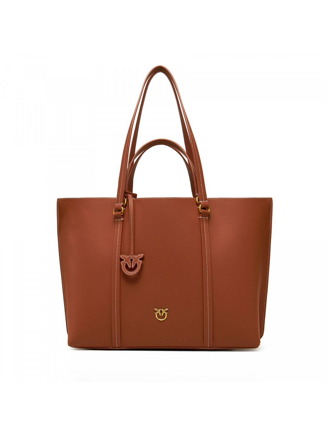 Kabelka PINKO Carrie Shopper Big PE 25 PLTT 102832 A1LF Hnědá