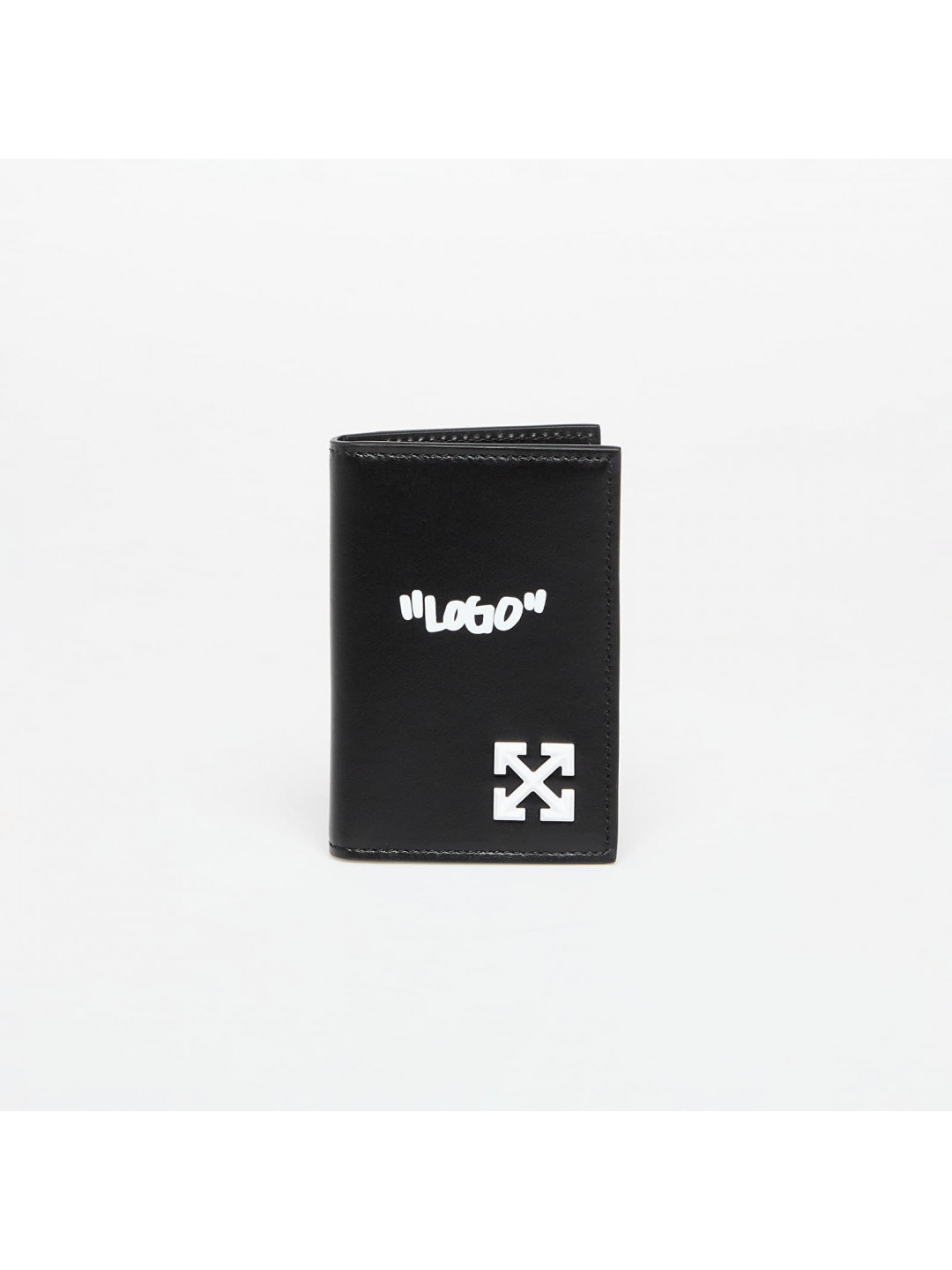 Peněženka Off-White Jitney Quote Documents Holder Black White Universal