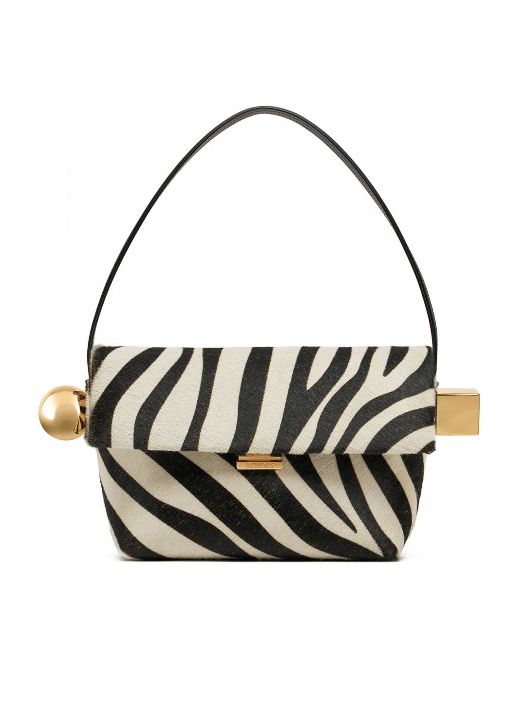 Kabelka JACQUEMUS The Rond Carre 24H243BA383-3209 Bílá