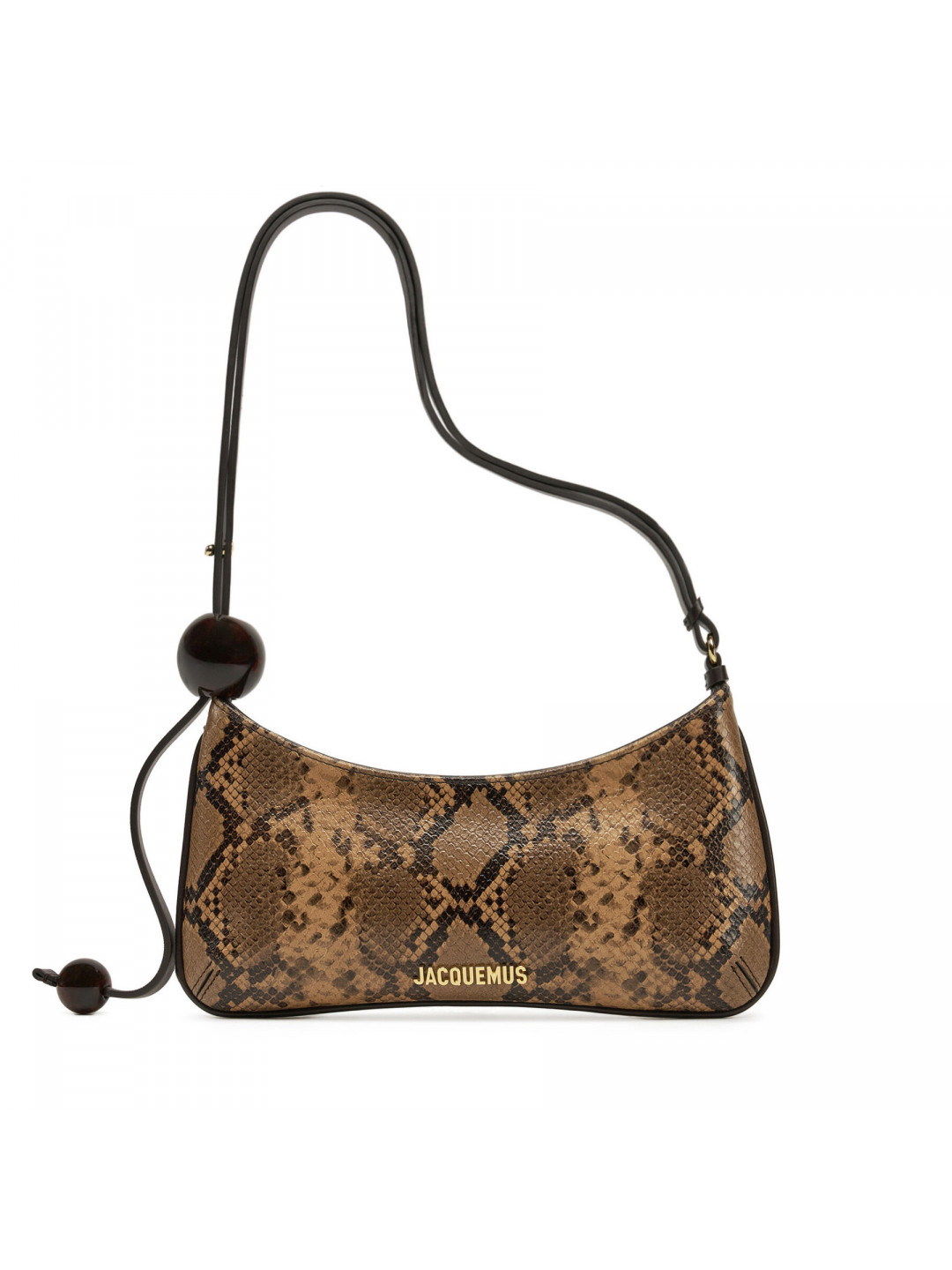 Kabelka JACQUEMUS Le Bisou Perle 231BA057-3198 Hnědá
