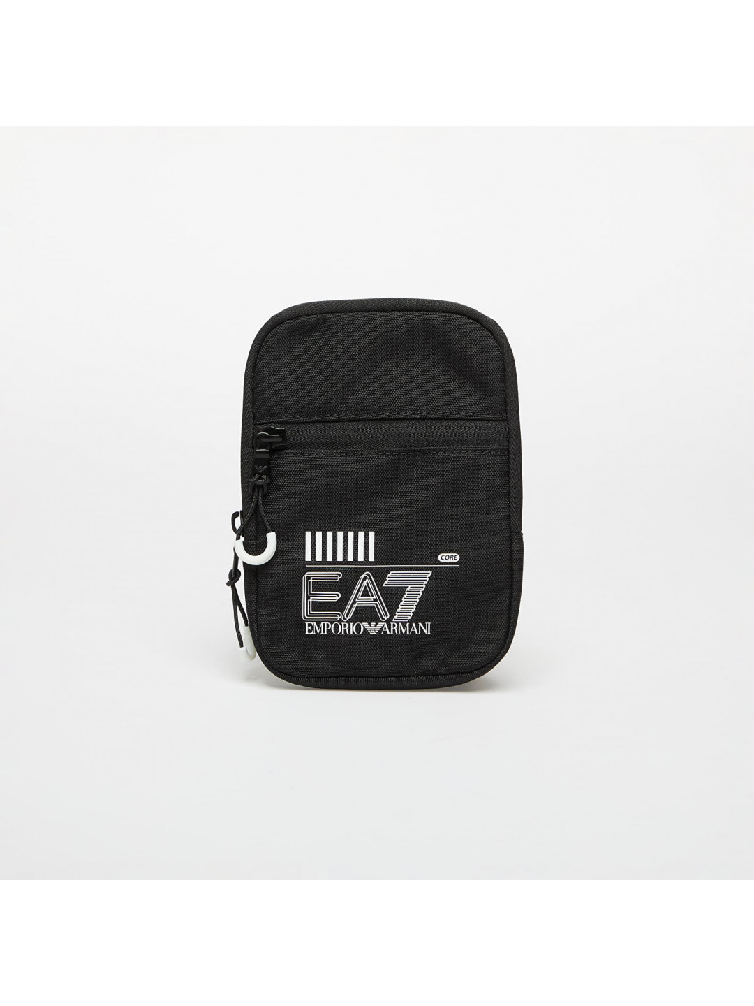 Taška EA7 Emporio Armani Train Core U Mini Pouch Bag Black White Logo Universal