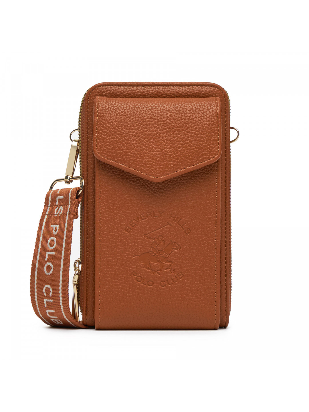 Kabelka Beverly Hills Polo Club BHPC-L-006-07 Hnědá