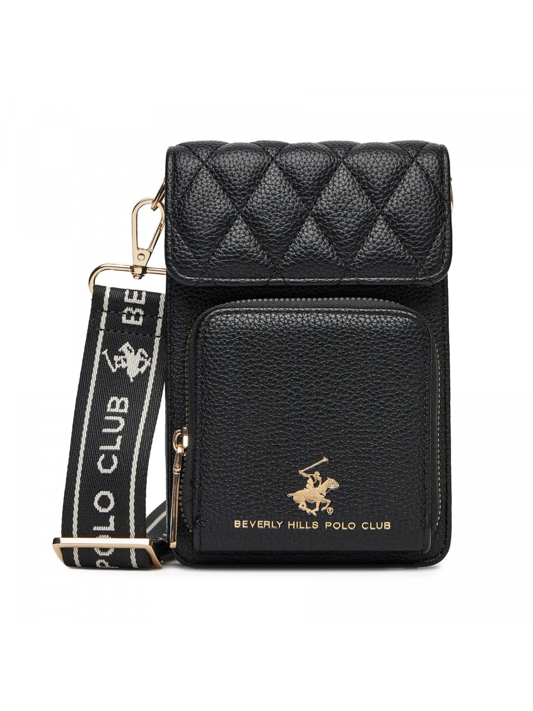 Kabelka Beverly Hills Polo Club BHPC-L-007-07 Černá