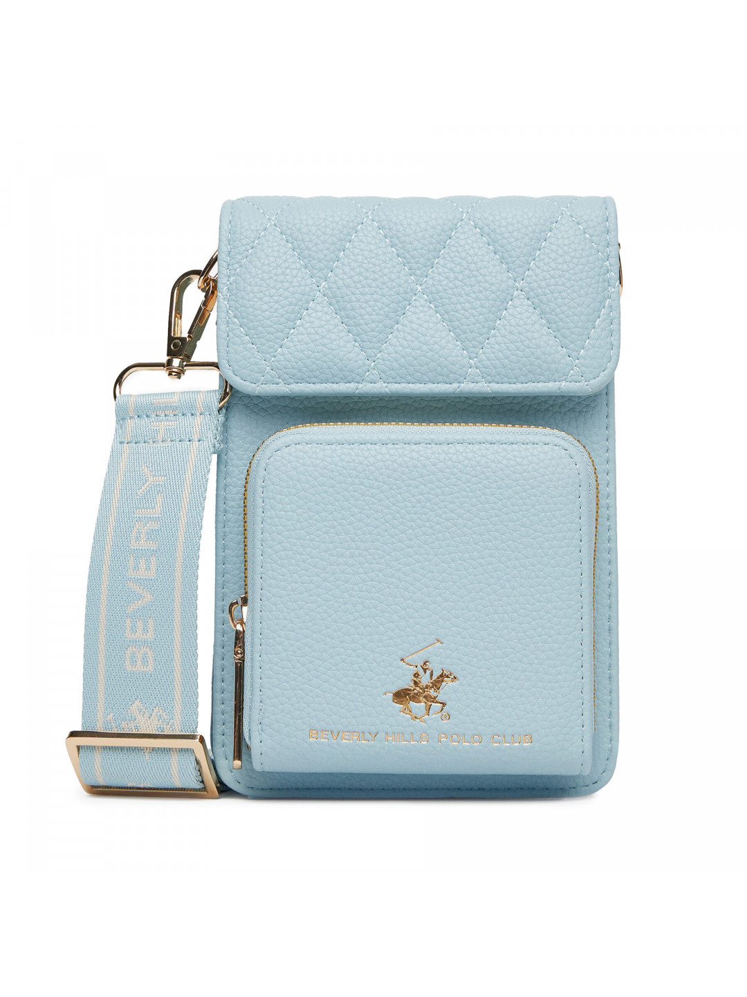 Kabelka Beverly Hills Polo Club BHPC-L-007-07 Modrá