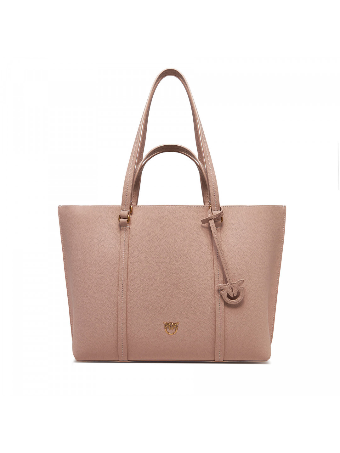 Kabelka PINKO Carrie Shopper Big AI 24-25 PLTT 102832 A1LF Růžová